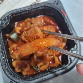 한성기업 무볼레 닭떡볶이+해물떡볶이 2종 세트 — 5점을 준 리뷰어가 2021년 9월 올린 사용 사진