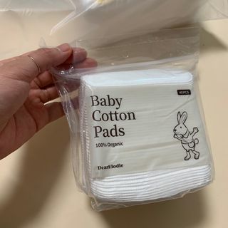 디어엘로디 프리미엄 유기농 베이비 솜티슈 40매 3 + 1 PACK — 5점을 준 리뷰어가 2021년 2월 올린 사용 사진