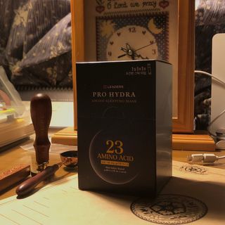 리더스코스메틱 리더스 프로 하이드라 아미노 슬리핑 마스크 — 5점을 준 리뷰어가 2021년 1월 올린 사용 사진