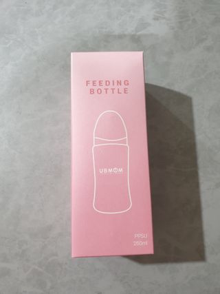 유비맘 PPSU 젖병 노꼭지_260ml_컬러 랜덤 발송 — 5점을 준 리뷰어가 2020년 12월 올린 사용 사진