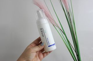 [바이로담] 저자극 약산성버블 폼 폼클렌징 150ml — 5점을 준 리뷰어가 2021년 3월 올린 사용 사진