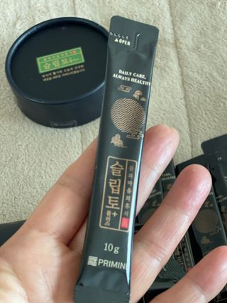 프리마인 자체 기업부설 연구소에서 찾아낸 건강한 수면의 비밀.  슬립토 플러스 30포 — 5점을 준 리뷰어가 2023년 5월 올린 사용 사진