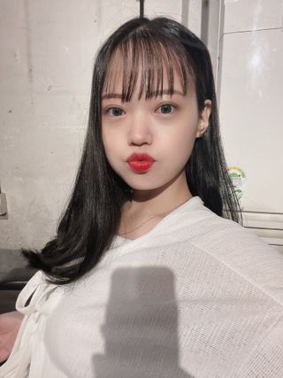 아이즘 컬러 콘택트렌즈 — 5점을 준 리뷰어가 2022년 7월 올린 사용 사진