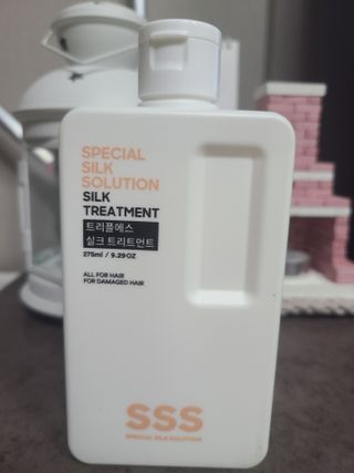 트리플에스 탈모 샴푸 275ml + 실크 트리트먼트 275ml — 4점을 준 리뷰어가 2021년 2월 올린 사용 사진