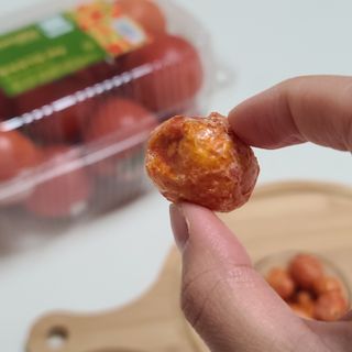 레드닥터 완숙토마토 + 통째로 동결건조한 대추방울토마토 — 4점을 준 리뷰어가 2022년 11월 올린 사용 사진