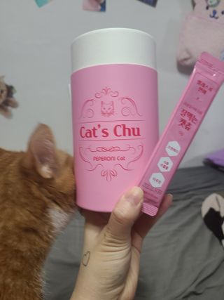 페페로니 잘 먹는 캣츄 - 알래스카 연어 24개입 — 5점을 준 리뷰어가 2021년 9월 올린 사용 사진
