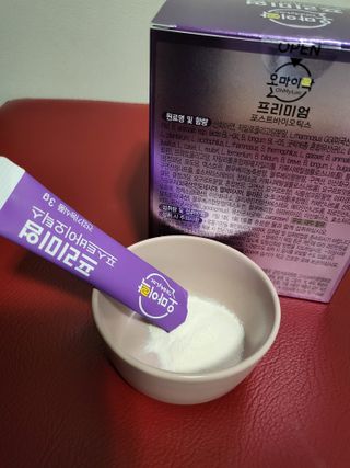 [유산균] 오마이락 프리미엄 포스트바이오틱스 30P — 5점을 준 리뷰어가 2022년 11월 올린 사용 사진