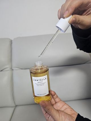 [스킨1004] 마다가스카르 센텔라 앰플 100ml — 5점을 준 리뷰어가 2024년 5월 올린 사용 사진