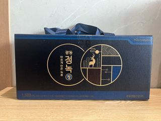 광동생활건강 [광동] 바르게 만든 녹용, 광동정녹청 30포. — 5점을 준 리뷰어가 2023년 2월 올린 사용 사진