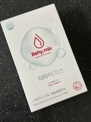 리하이.믹스 수분보충용믹스 리하이.믹스 (Rehy.mix) — 5점을 준 리뷰어가 2022년 6월 올린 사용 사진