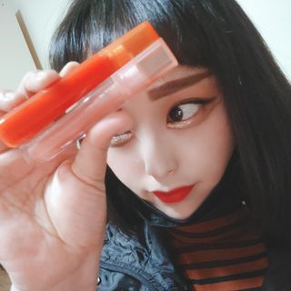 [블랙루즈]하프앤하프틴트 10종 中 택1+랜덤1 — 4점을 준 리뷰어가 2021년 2월 올린 사용 사진