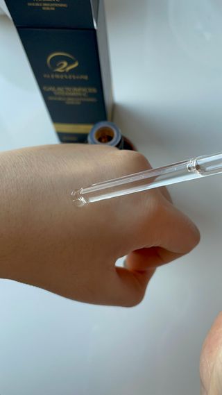 오투에니원 갈락토미세스 비타민 C 더블 브라이트닝 세럼 50ml — 4점을 준 리뷰어가 2023년 3월 올린 사용 사진