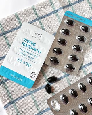 메디포스트 모비타 아쿠아셀 엔초비오메가3 60캡슐 — 5점을 준 리뷰어가 2023년 1월 올린 사용 사진