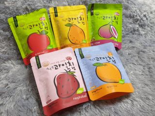 아비삭과일칩 5종 /딸기,사과,배,귤,무화과 5종 — 5점을 준 리뷰어가 2021년 4월 올린 사용 사진
