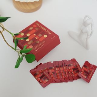 프리마인 귀족의 콜라겐, 92배 흡수율. 럭셔리 프리미엄 셀라브 콜라겐필름 30매 — 5점을 준 리뷰어가 2022년 1월 올린 사용 사진