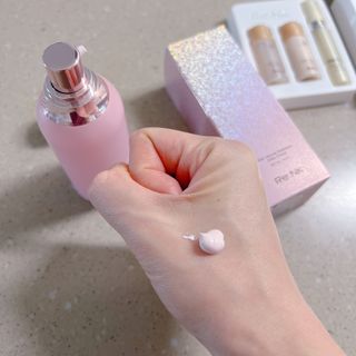 리엔케이 핑크 볼륨 래디언스 컬러크림 에디션 — 5점을 준 리뷰어가 2023년 1월 올린 사용 사진