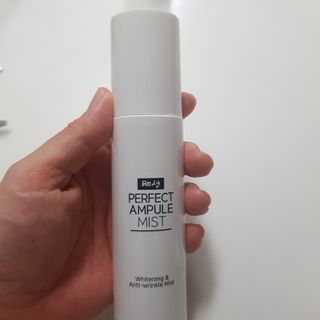 리생 [Re생] 퍼팩트 앰플 이중 기능성 미스트 100ml  피부미백 주름개선 = 총 2개 200ml 증정 — 5점을 준 리뷰어가 2021년 10월 올린 사용 사진