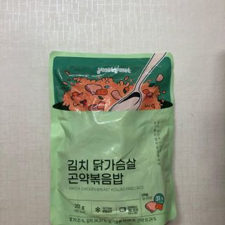 [푸딩팩토리] 요잇조잇 닭갈비 닭가슴살/김치 닭가슴살 곤약볶음밥 2종 (김치볶음밥 2개 닭갈비 볶음밥 1개) — 5점을 준 리뷰어가 2022년 8월 올린 사용 사진
