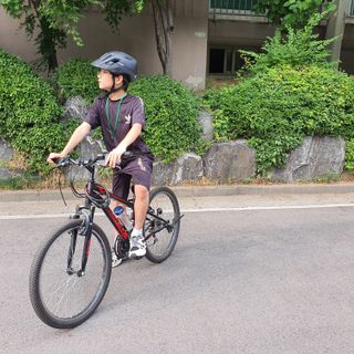 카부토코리아 자전거헬멧 Canvas-sports & FMX — 5점을 준 리뷰어가 2022년 6월 올린 사용 사진