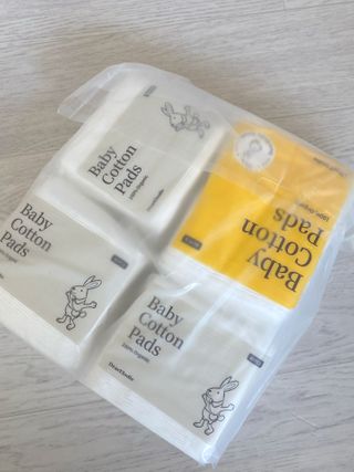 디어엘로디 프리미엄 유기농 베이비 솜티슈 40매 3 + 1 PACK — 5점을 준 리뷰어가 2021년 2월 올린 사용 사진