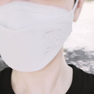 [숨그림] 3D 입체형, 짱구, 무직타이거, 빨강머리앤 우리아이 그리고 내가 쓰는 믿을수있는 케릭터 마스크 — 5점을 준 리뷰어가 2021년 9월 올린 사용 사진
