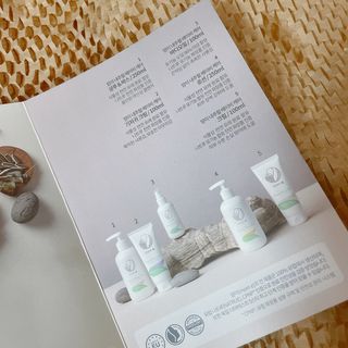 mom e 맘이 내추럴 베이비 케어 샴푸앤바스+로션 — 3.5점을 준 리뷰어가 2021년 1월 올린 사용 사진
