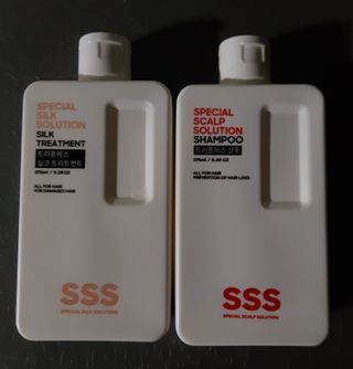 트리플에스 탈모 샴푸 275ml + 실크 트리트먼트 275ml — 5점을 준 리뷰어가 2021년 2월 올린 사용 사진
