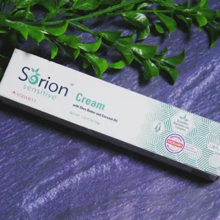 건선/아토/습진/민감성 피부 천연보습진정크림 소리온 크림 & 센시티브 크림 50g — 4점을 준 리뷰어가 2022년 1월 올린 사용 사진