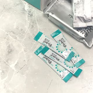 프리마인 유산균 국가지정연구소 선정, 살아있는 생유산균 200억 마리의 힘. 유산균n굿바이옴플러스 — 5점을 준 리뷰어가 2021년 9월 올린 사용 사진