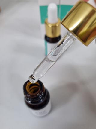 랑팡 EGF+FGF 10ppm 리포좀 앰플 원액 10ml — 5점을 준 리뷰어가 2021년 10월 올린 사용 사진