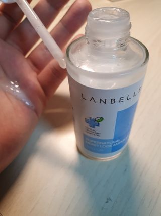 랑벨 수퍼내츄럴 수분잠금 앰플 50ml — 5점을 준 리뷰어가 2023년 1월 올린 사용 사진