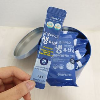 서울약사신협_프로바이오생유산균_2.5G x 100포 — 4점을 준 리뷰어가 2021년 6월 올린 사용 사진