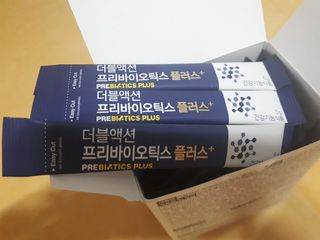 메이준뉴트리 더블액션 프리바이오틱스 플러스+ — 5점을 준 리뷰어가 2021년 5월 올린 사용 사진