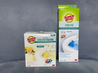 [3M] 스카치브라이트 크린스틱 향기톡톡 변기청소 핸들1 + 리필 16개 (라벤더/레몬 중 택1) — 5점을 준 리뷰어가 2024년 8월 올린 사용 사진