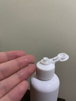 바르셀 저분자피쉬콜라겐 클랜징 파우더 화이트닝 각질제거 필링 워시 젠 90g — 4.5점을 준 리뷰어가 2021년 11월 올린 사용 사진