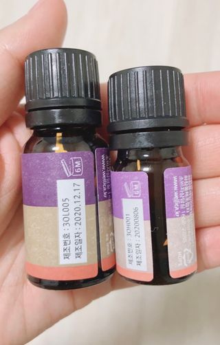 웰리카_V CARE 웰리카 락토 리프레싱 이너퍼퓸 10ml — 5점을 준 리뷰어가 2021년 3월 올린 사용 사진