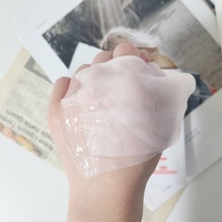 쿠피 피디알엔 연어 더마 페이셜 마스크 — 5점을 준 리뷰어가 2021년 11월 올린 사용 사진