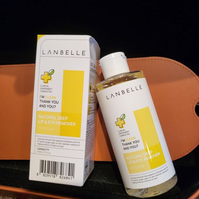 랑벨 내츄럴 딥 립앤아이 리무버 210ml 리뷰 사진