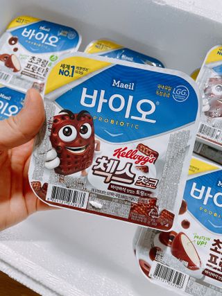 매일바이오 토핑요거트 — 5점을 준 리뷰어가 2021년 5월 올린 사용 사진