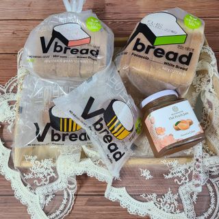 롯데제과 Vbread 포카치아식빵1개 + 미니식빵 1개 + 머핀 2개 세트 — 5점을 준 리뷰어가 2021년 9월 올린 사용 사진