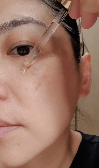 스킨큐어 산다화 비타민c 화이트닝 에센스 30ml — 5점을 준 리뷰어가 2023년 9월 올린 사용 사진