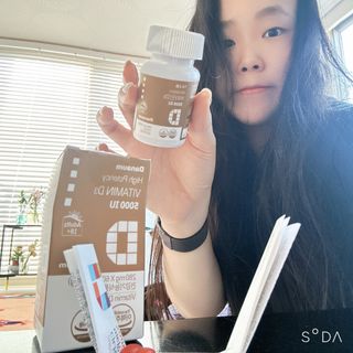 (NEW)다나음 하이포텐시 비타민D3 5000IU(60정/2개월분) — 4점을 준 리뷰어가 2023년 2월 올린 사용 사진