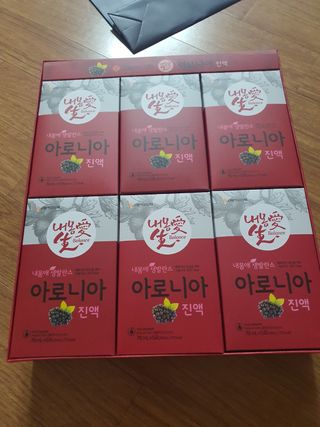 서울약사신협_내몸애생발란스아로니아_70ml x 30포 — 5점을 준 리뷰어가 2021년 6월 올린 사용 사진