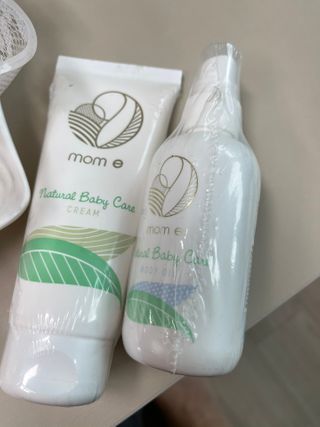mom e 맘이 내추럴 베이비 케어 크림+바디오일 — 4.5점을 준 리뷰어가 2021년 1월 올린 사용 사진