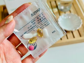 [닥터잇츠] 개인맞춤형 건강기능식품_2종 중 택 1 — 5점을 준 리뷰어가 2024년 1월 올린 사용 사진