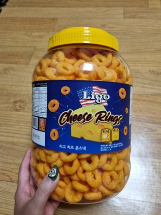 리고 치즈링 430g — 5점을 준 리뷰어가 2022년 9월 올린 사용 사진