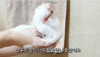 심플리오 비오틴 탈모케어 샴푸 — 5점을 준 리뷰어가 2021년 7월 올린 사용 사진