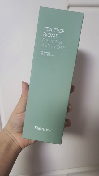 팜스테이 티트리 바이옴 카밍 아크네 폼 — 4점을 준 리뷰어가 2022년 3월 올린 사용 사진