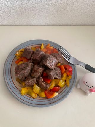*구매평/프레시지 Chois choice 부채살 시즈닝 찹스테이크 180g — 5점을 준 리뷰어가 2025년 10월 올린 사용 사진