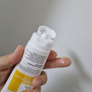 랑벨 비타 에너지 잡티 크림 75ml (피부 속 기미완화크림) — 5점을 준 리뷰어가 2022년 5월 올린 사용 사진